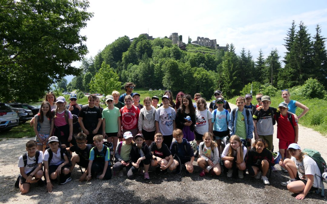Schullandwoche der 1. Klassen am Ossiachersee