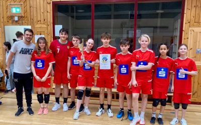Sieg im Volleyball Mixed Turnier