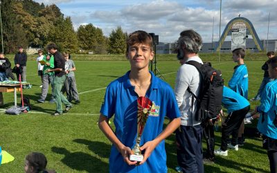 Crosslauf: erster Platz für MS St. Stefan